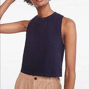 Lou & Grey Cozy Jersey Crop Top